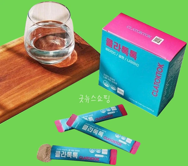 더클라세움 클라톡톡30포 1박스 셀렌 나이아신 비타민C 항산화 유해산소로부터세포를보호 굿뉴스쇼핑, 1세트, 30회분 - 쿠팡