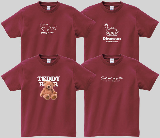 올테고리 여자 얇은 반팔 32수 면티 티셔츠