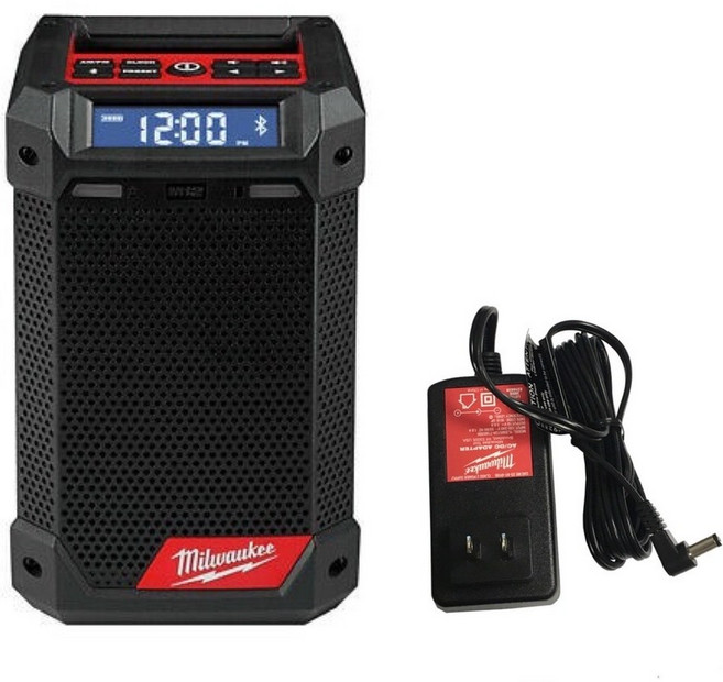 美沃奇 M12 RC 鋰電二合一藍牙喇叭, 公司貨主機＋全電壓變壓器