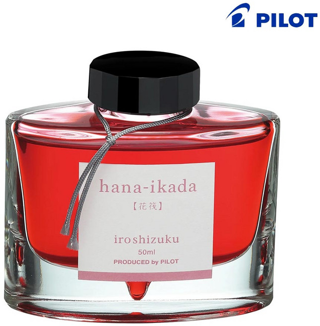 파이롯트 이로시주쿠 만년필용 잉크 50ml, HA(벚꽃잎/하나이카다)