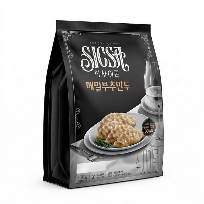 식사이론 만두 메밀부추 350g 4개