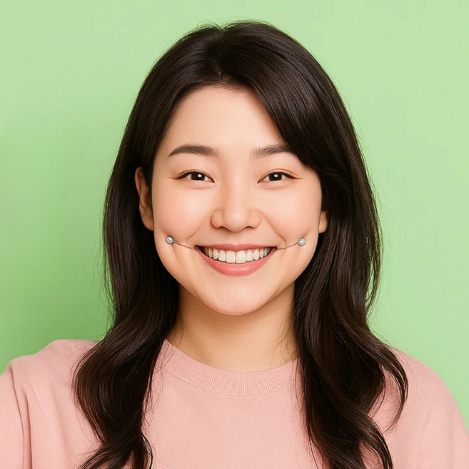 솔레르 자연스러운 보조개메이커, 2개, 화이트