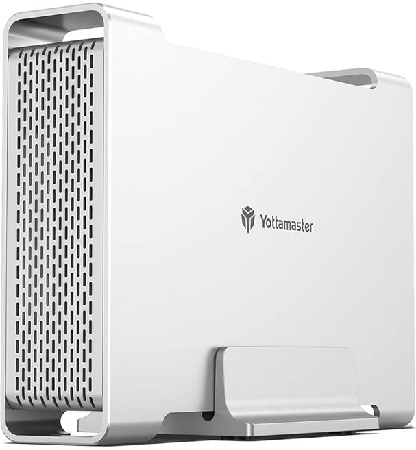 요타마스터 듀얼 베이 RAID SSD 인클로저 2.5 3.5인치 SATA HD 외장 케이스, D-3.5 Raid 2 Bay, 1개