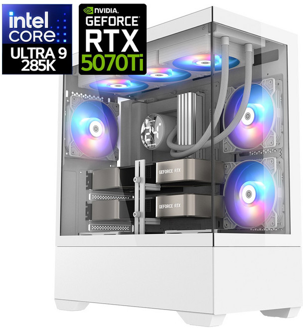[울트라 U9-285K/RTX5070Ti] 고사양 게이밍 조립PC 컴퓨터 AI 연산 파판 스팀게임