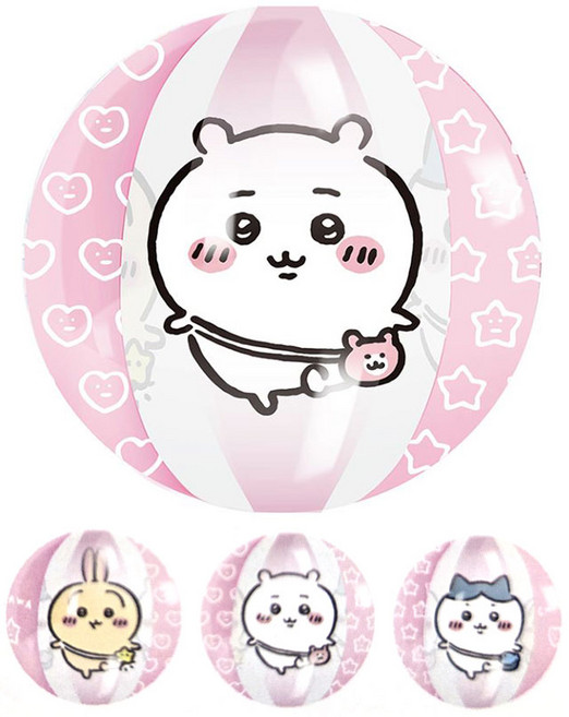 치이카와 먼작귀 비치볼 물놀이 공 40cm, 1개