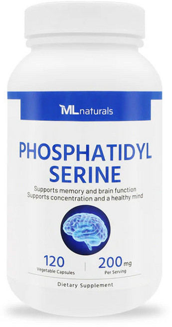 [미국빠른직구] 신제품 마이라이프 내추럴스 포스파티딜세린 200mg, 120정, 5개