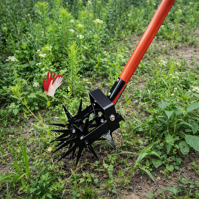 싹쓸이호미 서서잡초제거 잡초제거기 날교체가능 효심산업 제초기 농기구 김매기 제설, 1개