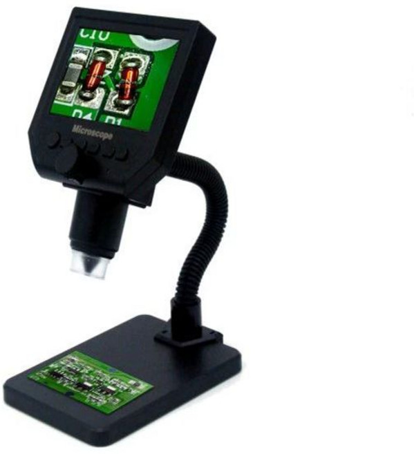 셀렉트하루 정자관찰기 스마트폰 현미경 확대 생물(미니), 4.3인치 5MP 곡선 튜브 리튬 배터리, 기본 색상