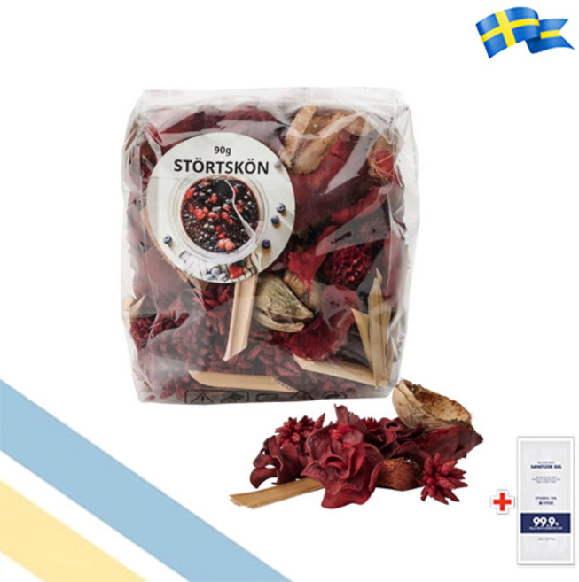 이케아 방향제 포푸리 90g, 스퇴르트셴(+베리가든향), 1개