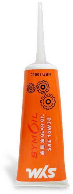 油工廠 SYM 三陽原廠 10W30 機車齒輪油 100cc 橘, 1個