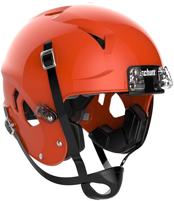 Schutt Sports Vengeance A11 청소년 축구 헬멧 페이스 마스크 미포함 화이트 XL 378047, 번트 오렌지