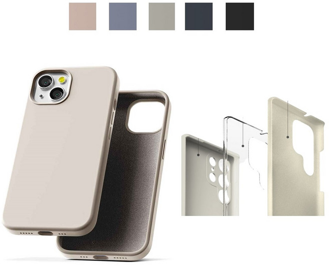 갤럭시 버디4 케이스 SM-A166L 파스텔 극볼륨2 프리미엄 퀄리티 무광 매트 재질 슬림 방탄 범퍼 실리콘 젤리 (지문 방지 안쪽 스웨이드) 커버