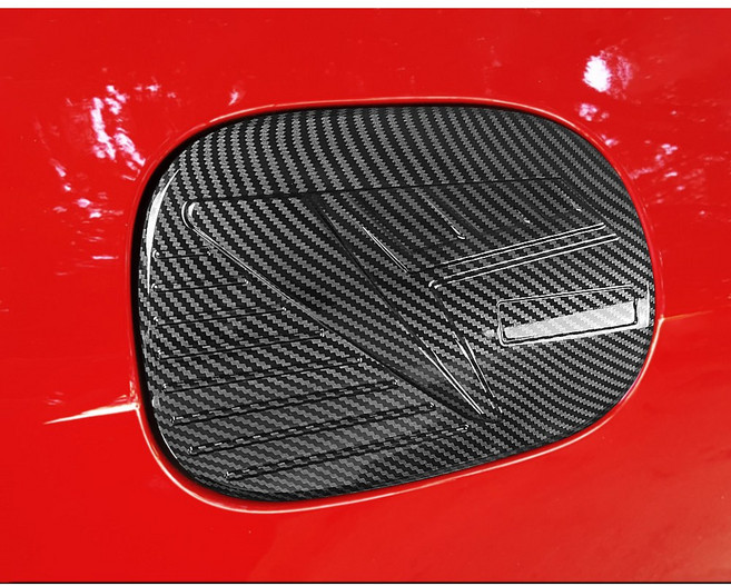 유투카 호환 스팅어 마이스터 튜닝 용품 주유구 커버 캡 카본 몰딩