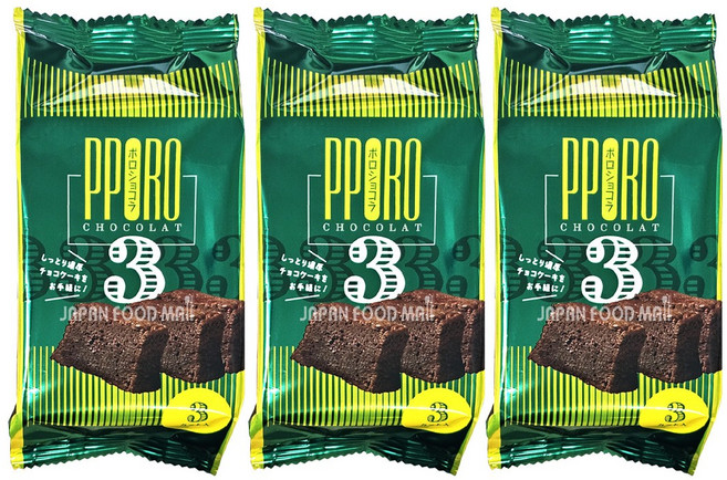 라구노 오 포로 쇼콜라 브라우니 3p, 103g, 3개