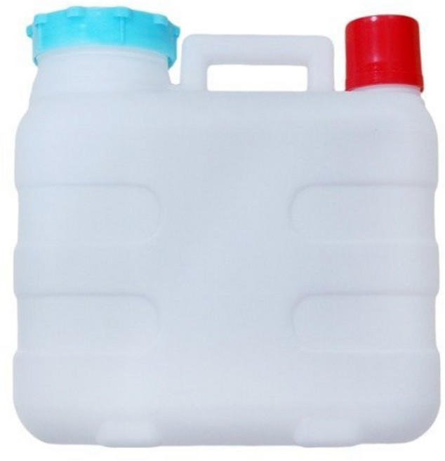 가볍고 튼튼한 생수통 10L 이중마개 국산 대용량 물통 약수통, 18 다용도통 1L x 5병, 1개