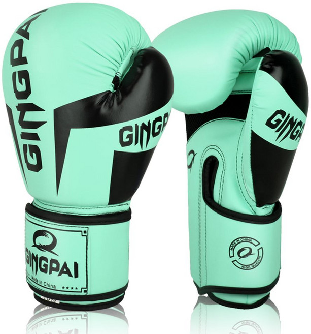 파워 복싱글러브 권투글러브 다이어트 트레이닝 킥복싱, 10oz, 업그레이드민트, 1개