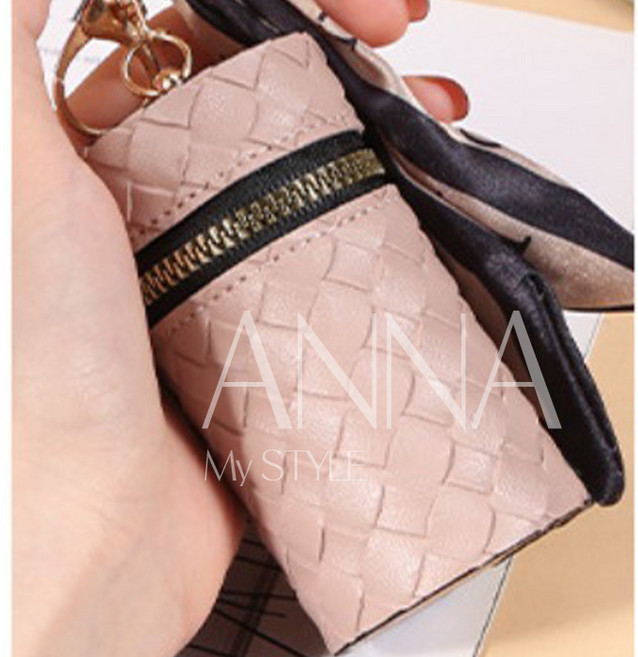 안나네 립스틱 키링 파우치 미니 지퍼 동전 수납