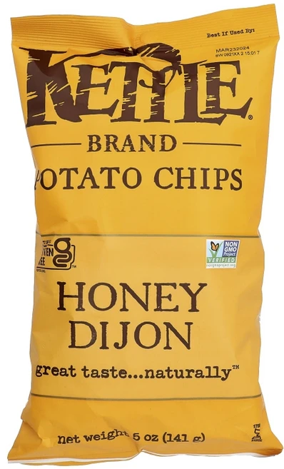 [미국직배]Kettle Foods honey dijon 감자칩 141g, 1개 - 쿠팡