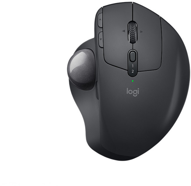 로지텍 MX ERGO S 트랙볼 마우스, 1년 A/S (로지텍 정품) MX ERGO S, 블랙
