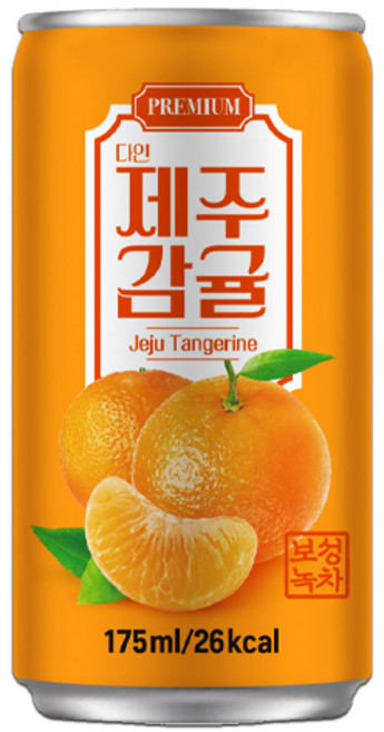 다인 서편제 제주감귤 175ml, 90개, 90개