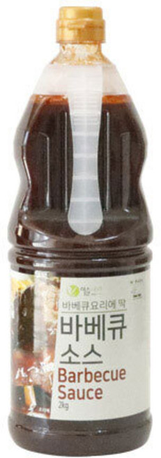 이슬나라 바베큐소스, 2.2kg, 1개