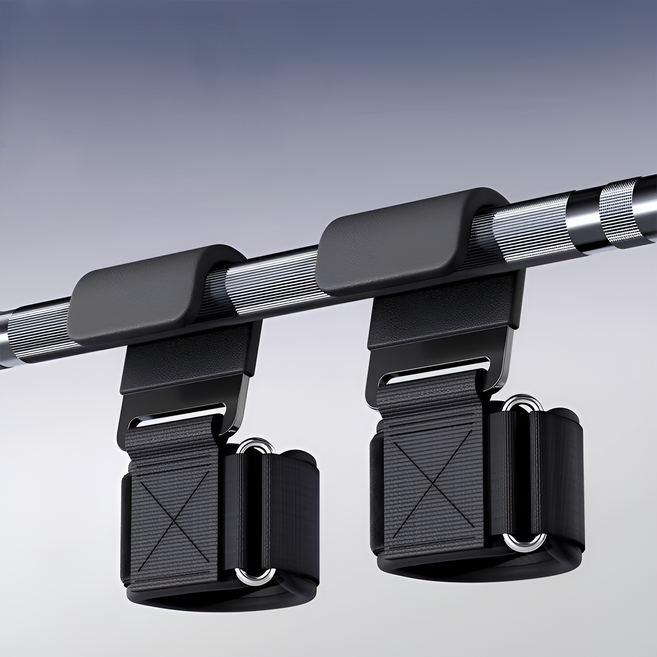 남성용 손목 보호 미끄럼방지 금속 리프팅 훅 스트랩