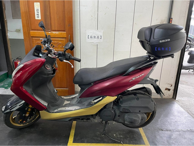 SMAX 鋁合金 XC155N 漢堡架 SH39 靠背 LED燈