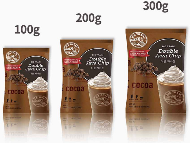 빅트레인 더블 자바칩 파우더, 200g, 1개입, 1개, 200g