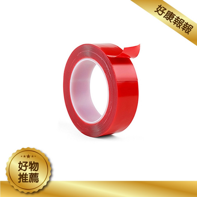 超黏透明無痕雙面膠帶 壓克力膠帶, 1個, 5mm