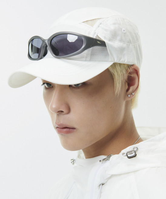 [노드랩스] DEV:10 CAP 01 SUNGLASS CUT BALLCAP_WHITE