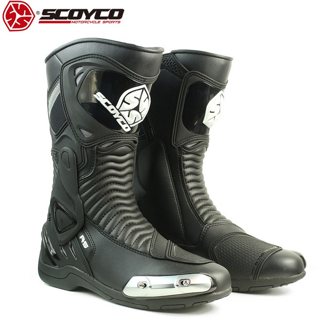 스코이코 R5 오토바이부츠 바이크부츠, 01.블랙