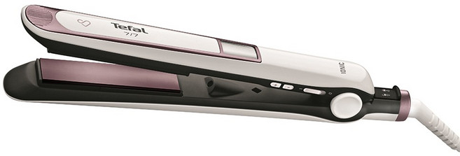 테팔 프리미엄케어 77 헤어 스트레이트너, HS7460K0, 혼합 색상