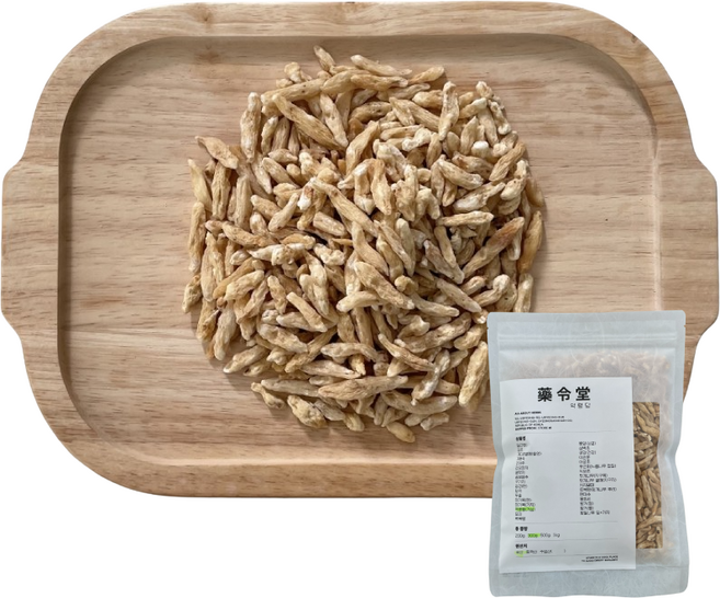 약령당 국산 맥문동 거심, 300g, 1개