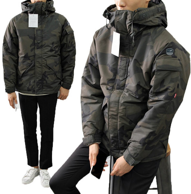 초코클래식 빅사이즈 워터플루프 방수 카모 발열 패딩점퍼