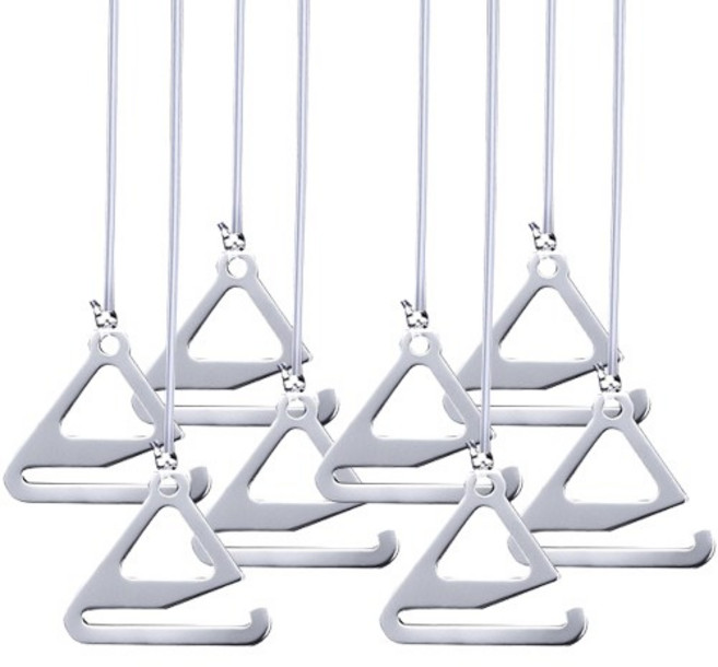 디퍼플 미끄럼 방지 초슬림 어깨끈 누드 브라 스트랩 양쪽세트, 투명, 4개