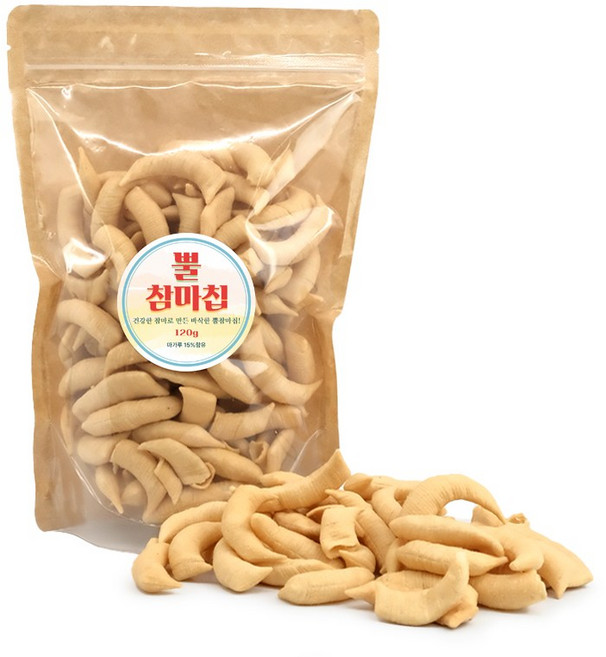 워니네 바삭하고 고소한 뿔 참마칩 건강한 과자 간식, 1개, 120g
