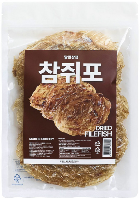말린상점 쫄깃하고 감칠맛 가득한 참쥐포 중, 1개, 300g