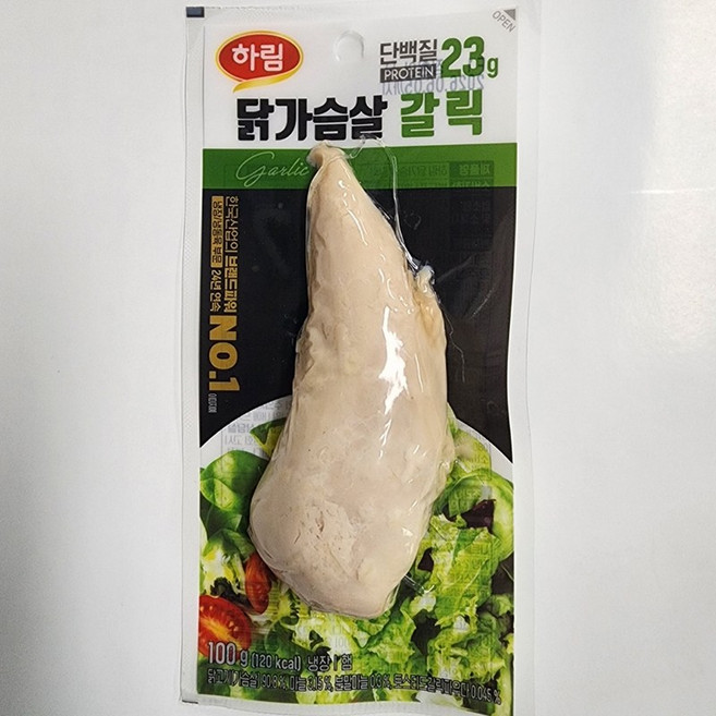 하림 닭가슴살 갈릭 100g 20개