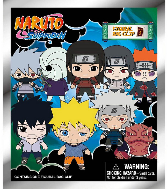 나루토 키링 랜덤 미니 피규어 정품(랜덤 발송), 시즌5, 1개