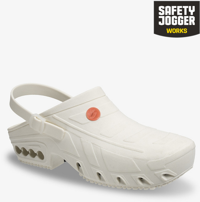 벨기에 세이프티 조거 SJ-OXYCLOG-WH 옥시클로그(화이트) 작업화 안전화 미끄럼 방지 신발, 1개