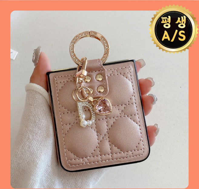 D.ple 명품 케이스 가죽 링 케이스 제트플립 지플립