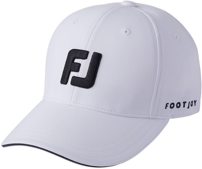 [풋 조이] 캡 슈 아이콘 베이직 캡 맨즈 FH25ABSC 화이트 57~59 cm, 1개