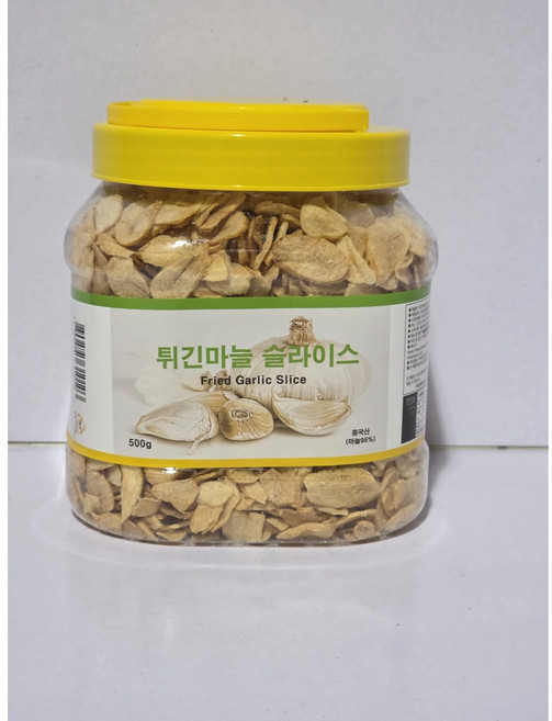 씨엘 튀긴마늘슬라이스 500g, 4개