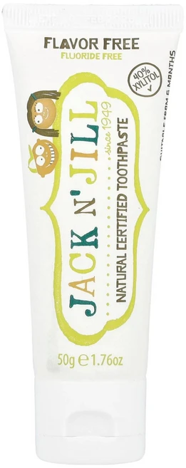잭앤질 Jack n Jill 천연 치약 무향 1.76oz(50g) JAJ-00802, Jack n' Jill (잭앤질) Jill, 천연 치약, 50g, 1개 - 쿠팡