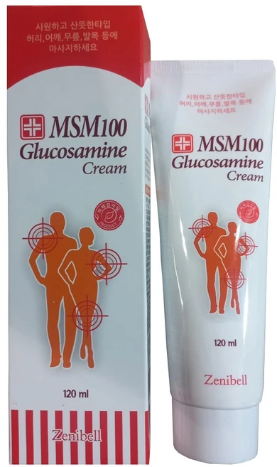 MSM100 글루코사민 크림 핫, 단품, 1개 - 쿠팡