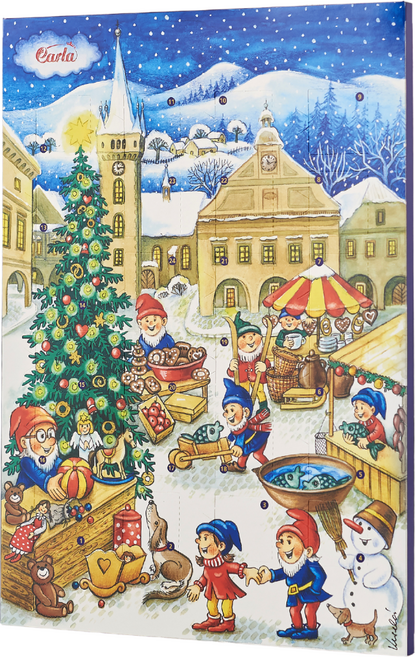 어드벤트 캘린더 크리스마스 초콜릿 선물 디데이 2025 2026, 1개, 50g