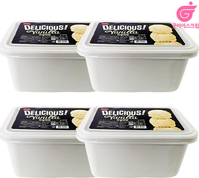 라벨리 딜리셔스 5리터 바닐라, 5L, 4개