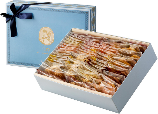 [옵스] 쿠키세트 L 고급 수제 디저트 간식 쿠키 돌잔치 웨딩 결혼식 조문 퇴사 단체 기업 행사 답례품 선물, 660g, 1개