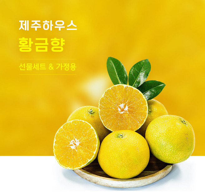 우리가족농산 산지직송 제주도 하우스 황금향 가정용 중소과 중대과, 1박스, 중대과 5kg