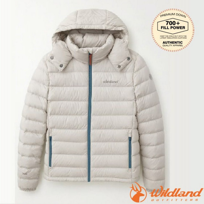 荒野 WildLand 男 700FP 羽絨連帽外套 輕量防潑水 0B32102
